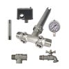 KIT with T-fitting, reservoir, and standard pressure switch