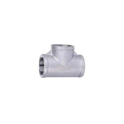SST-07-t Té 3/4″ femelle en acier inoxydable